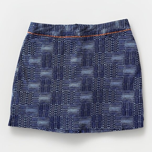 Lady Hagen Golf Skort Navy Orange Trim 16” Tennis Women's Size 6 Pockets - Picture 1 of 8